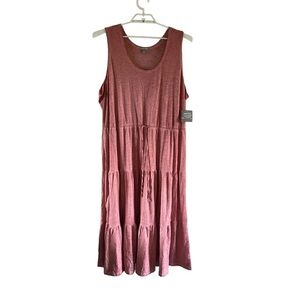 Sleeveless Pink Maxi Dress